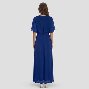 Petite MSK Chiffon Criss Cross Rhinestone Blouson Jumpsuit alternate view